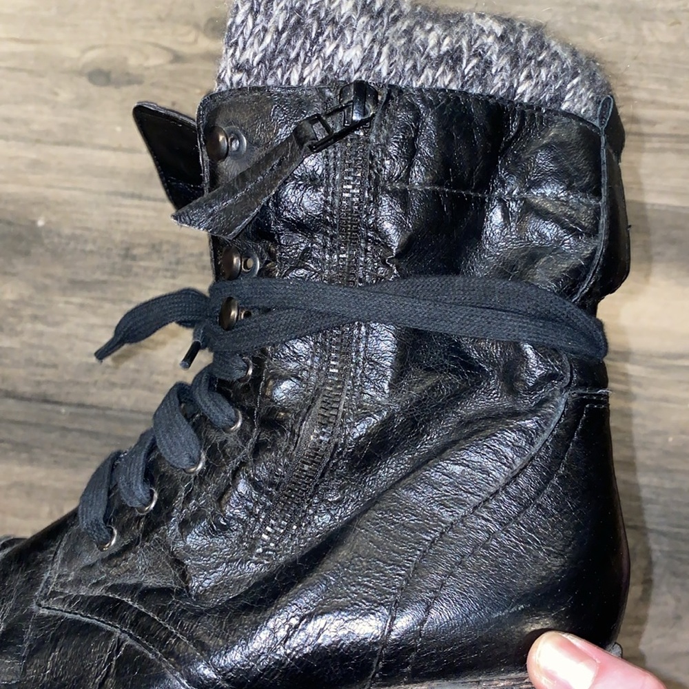 EUC Steve Madden JAAX size 10 Leather boot - Picture 5 of 5